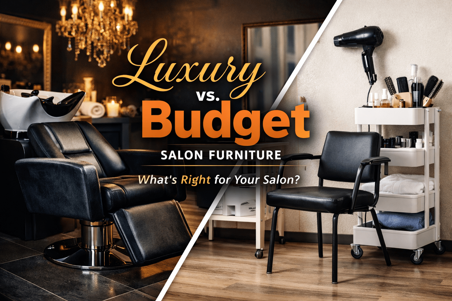 Luxury vs. Budget Salon Furniture – What’s Right for Your Salon?