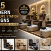 Top 5 Modern Pedicure Station Designs for Luxury Salons in India